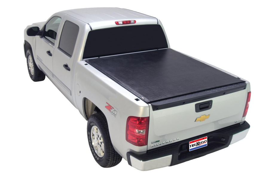 Lo Pro Tonneau Cover Black 2007-2013 Silverado/Sierra 1500/2007-2014 2500 HD/3500 HD 6 Foot 6 Inch Bed without Cargo Management System Truxedo