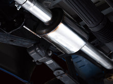 Load image into Gallery viewer, AWE 0FG 21+ Ford F150 Dual Side Exit Cat-Back Exhaust - 4.5in Diamond Black Tips