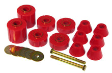 Load image into Gallery viewer, Prothane 73-80 GM Body Mount 12 Bushing Kit - Red