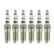 Hp Copper Spark Plug 3.5L V6 Engines -Stock Heat Range 6-Pack ACCEL