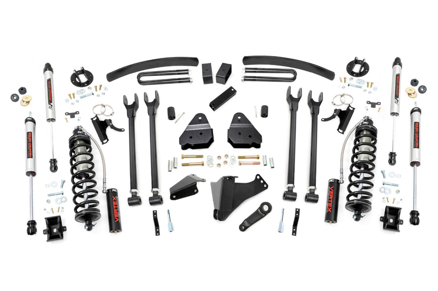 6 Inch Lift Kit  |  Gas  |  4 Link  |  OVLD  |  C/O V2 | Ford F-250/F-350 Super Duty (05-07)