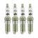 Hp Copper Spark Plug Ford Ecoboost 1.6L, 2.0L And 2.3L I4 Engines Two Heat Range Colder 4-Pack ACCEL
