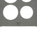 Performance Carburetor Base Gasket 4-Hole Skin Package Fits Carter Carburetors with 1-7/16 Inch Bore Mr Gasket