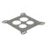 Performance Carburetor Base Gasket 4-Hole Skin Package Fits Carter Carburetors with 1-7/16 Inch Bore Mr Gasket