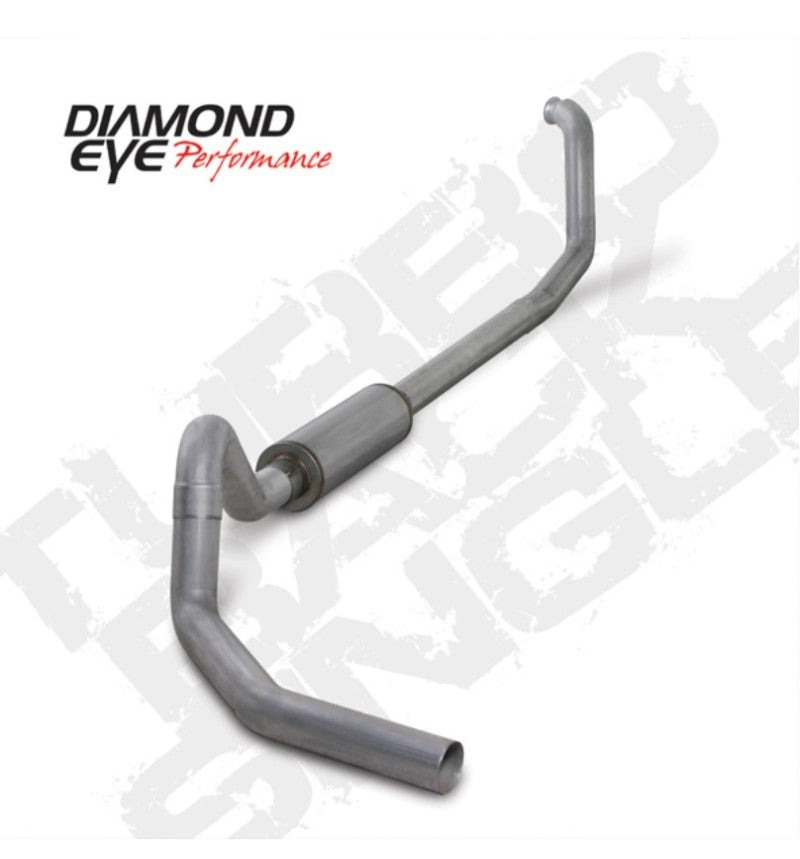 Diamond Eye KIT 4in TB SGL AL: 00-03 FORD 7.3L E-SERIES VAN NFS W/ CARB EQUIV STDS