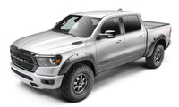 Black Forge Pocket/Rivet Textured Finish 4-Pc Fender Flare Set For 19-22 Ram 1500 Will Not Fit Rebel And Trx Models Bushwacker
