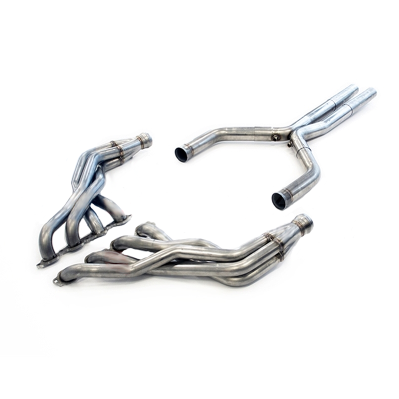 1-7/8" Long Tube Headers with 3" Catted X-Pipe | TSP-G6304HX-CAT-178