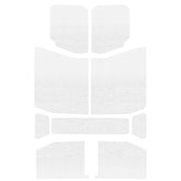 DEI 18-23 Jeep Wrangler JL 4-Door Boom Mat Headliner - 9 Piece - White