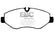 EBC 07+ Dodge Sprinter 2500 Greenstuff Front Brake Pads