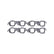 Ultra-Seal Header Gaskets Fits 1965-1990 Chevrolet 396-454 Mark IV Big Block Square Port, 1.85 Inch x 1.90 Inch Mr Gasket