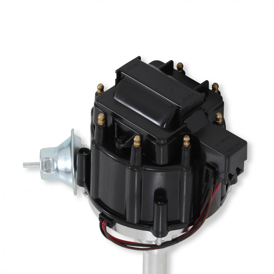Ready To Run Distributor GM Hei Includes Coil Chevrolet V8 Black Cap ACCEL