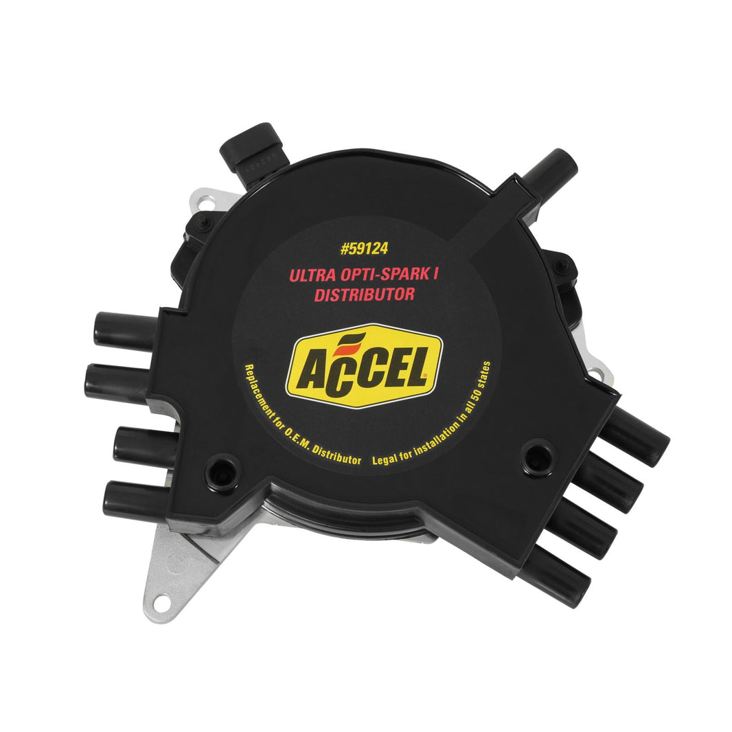 Distributor Performance Replacement GM Opti-Spark I GM Lt1 1992-Early 1994 W/Spline Drive Spline Drive Brass Contacts ACCEL