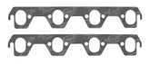 Ultra-Seal Header Gaskets Fits 1987-1995 Ford 302/5.0L & 351W/5.8L. Oval Ports, 1.25 Inch x 1.75 Inch Mr Gasket