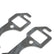 Ultra-Seal Header Gaskets Fits 1964-1995 Ford 289-351W Small Block 1.12 Inch x 1.48 Inch Ports Mr Gasket