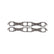 Ultra-Seal Header Gaskets Fits 1959-1980 Chrysler 383-440 Big Block B/RB with Indy Cylinder Heads. 1.71 Inch x 2.08 Inch Mr Gasket