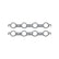 Ultra-Seal Header Gaskets Fits 1997-2011 Chevrolet Gen III/IV LS Based Small Block Mr Gasket