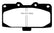 EBC 89-95 Nissan Skyline (R32) 2.6 Twin Turbo GT-R Bluestuff Front Brake Pads
