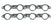 Ultra-Seal Header Gaskets Fits 2005-2017 GM 6.0L/6.2L/7.0L Small Block Gen III/IV (LS Based). Round Ports, 1.92 Inch Mr Gasket