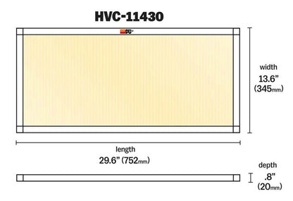 K&N Cabin Air Filter | 0.8in Tall | HVC-11430