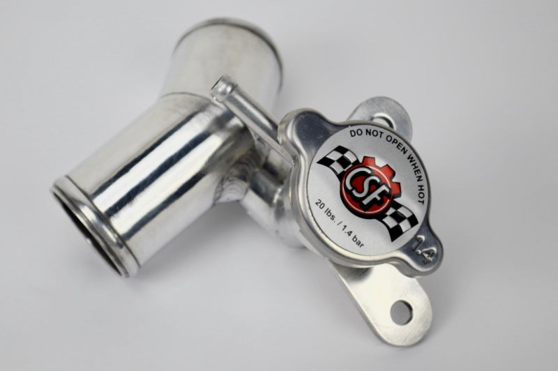 CSF Aluminum Filler Neck & 1.4 Bar Cap — Toyota 86, Subaru BRZ & Scion FR-S | 8044