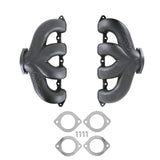 Hooker BlackHeart LT Swap Exhaust Manifolds - Center Dump - Black Ceramic BHS5190