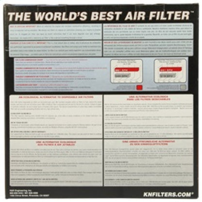 K&N Universal Air Filter | Round Tapered, 6in Flange, 4in Tall | RU-1009