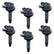 Mishimoto 11-16 Ford Mustang 3.7L Ignition Coil - 6-Pack