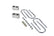 Belltech LOWERING BLOCK KIT 04+ COLORADO 2inch