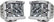 Rigid Industries D-SS - Flood - Set of 2 - White Housing