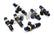 DeatschWerks 93-98 Toyota Supra TT (14mm O-Ring for Top Feed) Bosch EV14 1200cc Injectors (Set of 6)