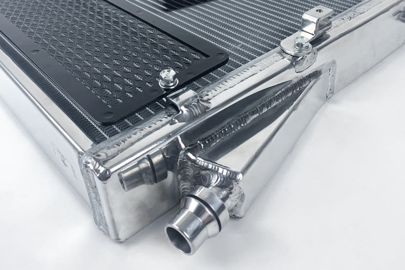 CSF Heat Exchanger with Rock Guard — 2020-2026 Toyota GR Supra & BMW G-Series | B48/B58, 2-Row 42mm | 8154