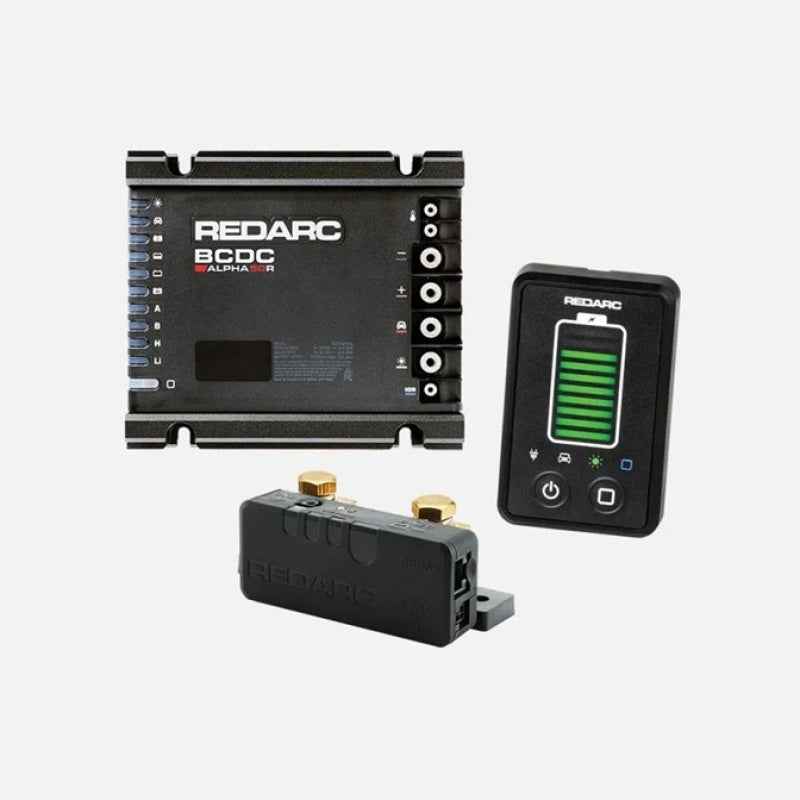 REDARC 4x4 Essentials Kit w/BCDC Alpha50 R System/RedVision Essentials Display/Smart Battery Manager
