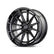 Vossen HFX-5 - 22x9.5 - 6x139.7 - ET20 - Deep Face - 106.1 - Gloss Black Wheel