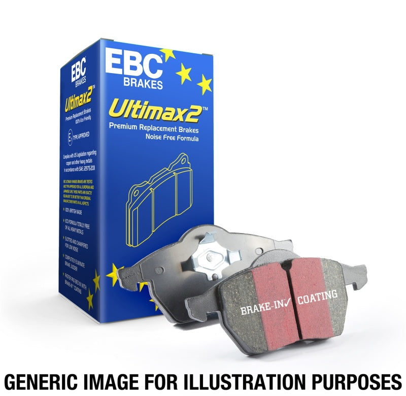 EBC 92-94 Acura Integra 1.7 Vtec Ultimax2 Rear Brake Pads