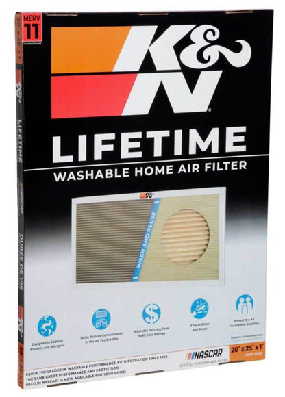 K&N Cabin Air Filter | 0.8in Tall | HVC-12025