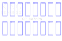 King Engine Bearings Chevy LS1/LS6/LS3 Performance Rod Bearing Set - Size STD