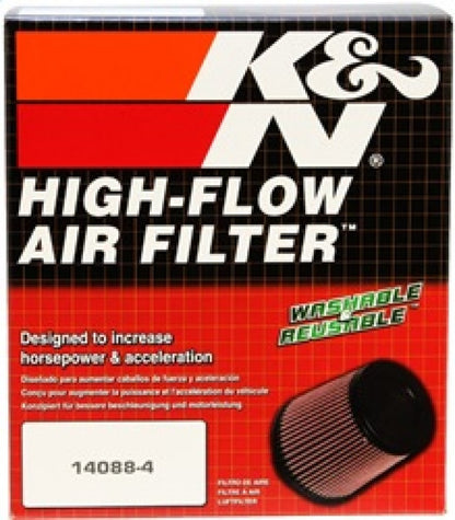 K&N Universal Air Filter | Round Tapered, 3in Flange, 5.563in Tall | RU-4990