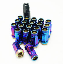 Load image into Gallery viewer, Wheel Mate Muteki SR45R Lug Nut Kit 12x1.5 - Burned Blue