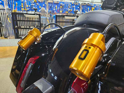 Ohlins 14-26 Harley FL Touring STX 36 Twin Blackline 13in Shocks 150lb- Max 500lb