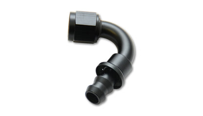 Vibrant -6 AN Push-On 120 Degree Hose End Elbow Fitting | 6061 Aluminum | 22206