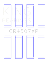 King Engine Bearings Mazda L3-VDT MZR Performance Rod Bearing Set - Size STD