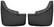 Husky Liners 15 Chevrolet Silverado 3500 HD Black Dually Rear Mud Guards