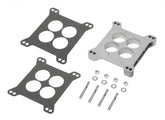 Carburetor Spacer Kit 1 Inch Ported Center This Die-Cast Aluminum Carburetor Spacer Kit Fits Holley & Carter with a 1 Inch Ported Center Mr Gasket