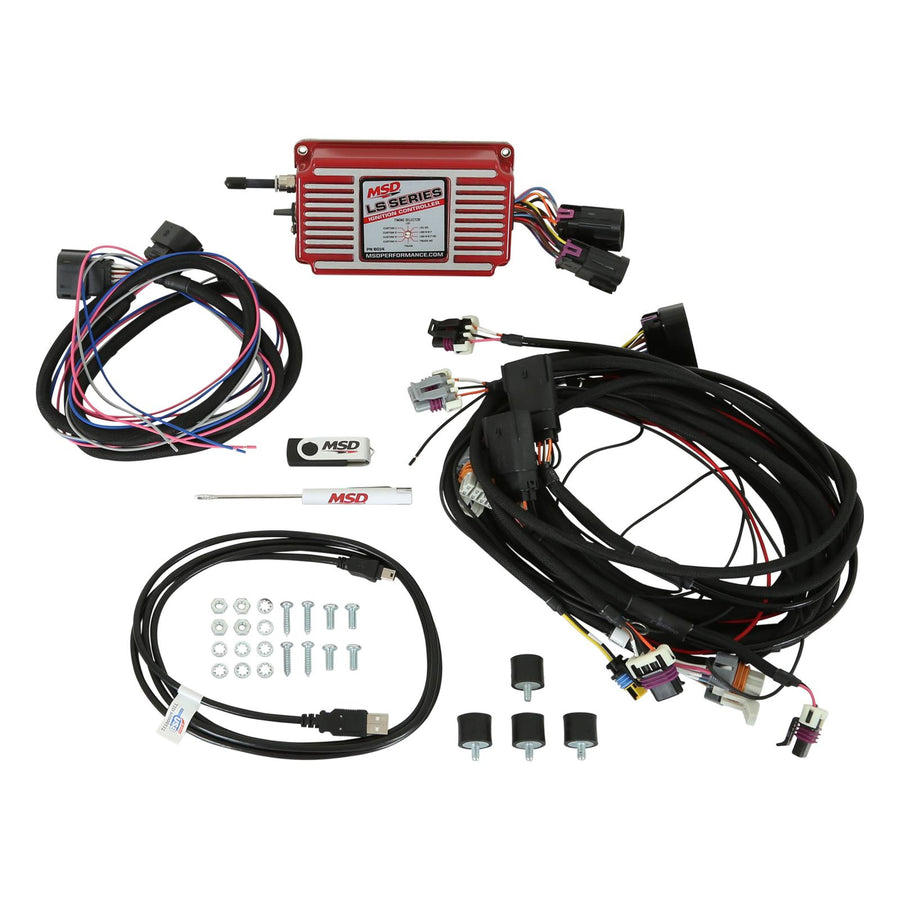 MSD LS Ignition Control Red 24X/1X And 58X/4X Crank/Cam LS Configurations MSD Ignition