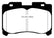 EBC 93-98 Toyota Supra 3.0 Twin Turbo Yellowstuff Front Brake Pads