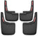 Husky Liners 2015-2017 Ford F-150 w/ OE Fender Flares Front and Rear Mud Guards - Black