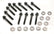 Intake Manifold Bolt Set Super Flanged Head Includes 12 Pieces 5/16 -18 x 2.0 Inch Long with Washers. Fits Small Block Ford 260-351W Mr Gasket