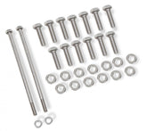 Oil Pan Bolt Set Polished Stainless Steel GM LS Engines Mr Gasket