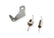 Stainless Throttle Cable Bracket Fits Holley Carburetors Mr Gasket