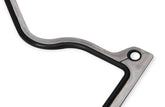 Valley Cover Gasket Molded Rubber with Aluminum Carrier Fits GM LS1/LS6 with 10-Bolt Valley Cover Mr Gasket